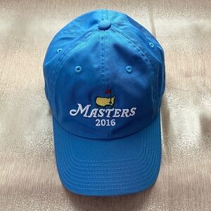 Augusta National Masters 2016 Golf Hat Adult Blue American Needle Adjustable Cap